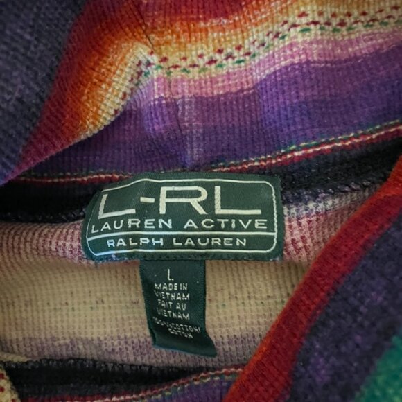 LRL Ralph Lauren striped hoodie - Picture 2 of 2